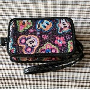 Disney Multicolor Cartoon Wristlet